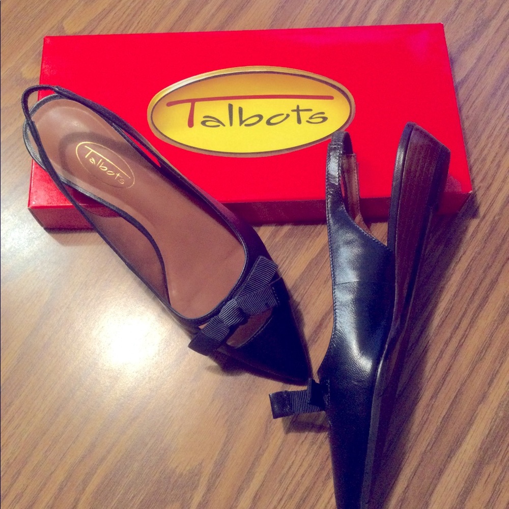 Brand new Talbots Opal Sling Backs